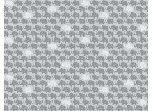 Baumwolle - Elefanten grau